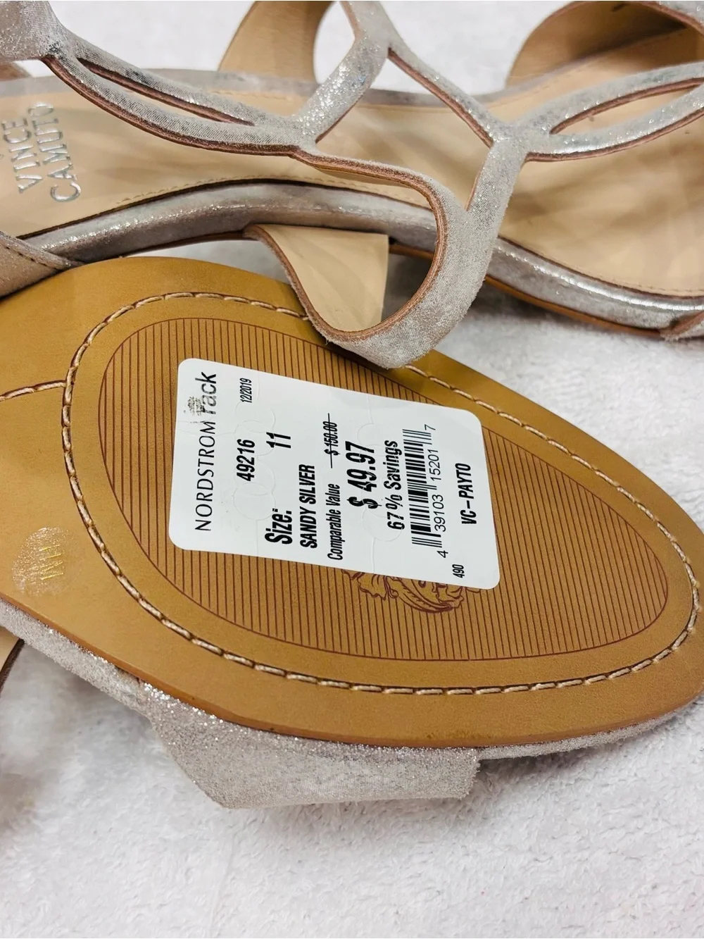 Brand New Heels By Vince Camuto - Size 11M - Heel 3 inches - Box 16